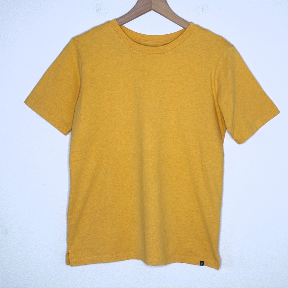 Pendleton 100% Cotton T-Shirt Sz S Gold/Yellow Classic Solid